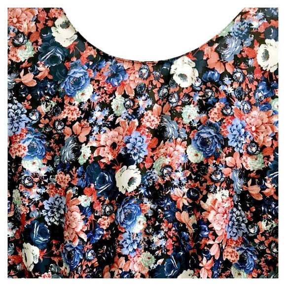 Zara floral print v back mini dress, Size M - Picture 10 of 13